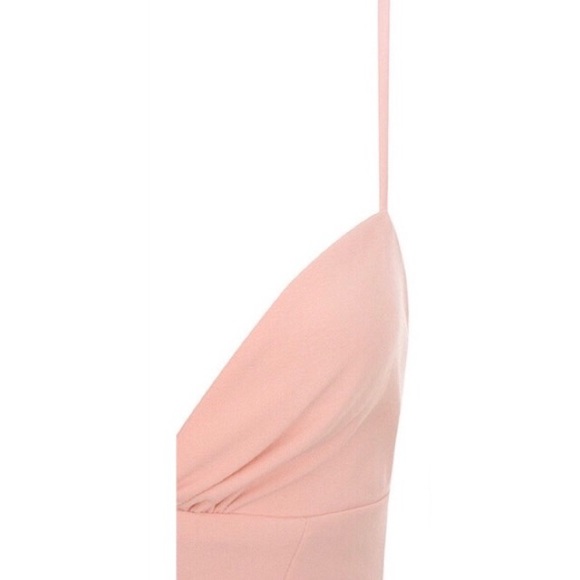 🍋✨ HOUSE OF CB Kata Midi Dress in Blush Pink L NWT - Picture 9 of 17